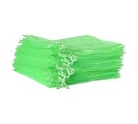 DIYEAH 50pièces Sacs de Protection pour Fruits et Légumes Sacs Filet pour Culture avec Cordon de Serrage pour Ventilation et Passage de Lumière