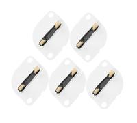 DIYEAH 5pièces Fusible Thermique Pour Sèche-linge Remplacement De Compatible Avec Plusieurs Modèles Facile à Installer