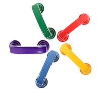 DIYEAH 5pièces Jouets Éducatifs Téléphone à Chuchotement pour Lecture Jouets Plastique pour Tout-Petits Favorise La Reconnaissance des Et Observation