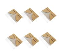 DIYEAH 6 Ensembles Porte-passeport de Voyage PVC et Papier Kraft Poches | Vacances et Voyages D'affaires, Surface Inscriptible, Emplacements Indépendants, Format Compact, Lot de Recharges