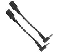 DIYEAH 6 Pièces Adaptateur Alimentation DC Femelle vers mâle coudé avec Broche câble convertisseur pour Chargeur ultrabook par Pack câble Alimentation pour Ordinateur Portable
