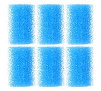 DIYEAH 6 Pièces Aquarium Filter Pad High Density Sponge for Fish Tank Biochemical Purification Replacement Sponge Compatible with Filters