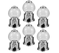 DIYEAH 6 Pièces Boîte à Bonbons Distributrice pour Mariage et Fête Mini Machine à Snacks de Bureau Boîte à Souvenirs Créative et Distributeur de Friandises pour Invités et Décorations