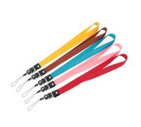 DIYEAH 6 Pièces cordons suspendus polyvalents Musique sur le téléphone avec caméra suspendue cordes tour de cou cordons de carte d'embarquement Camera suspendue aux caméras Plastique