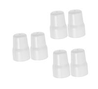 DIYEAH 6 Pièces Couvre-rosace Valve Angle pour Robinet Blanc Décoration Salle de Bain Protection Eau