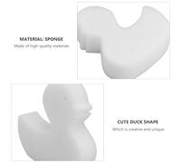 DIYEAH 6 pièces Lot de Éponges Absorbantes Huile Forme de Canard Nettoyage pour Piscine et Spa Accessoire Pratique pour Entretien Aquatique