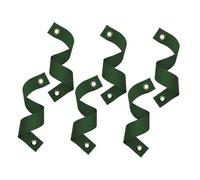 DIYEAH 6 pièces Lot de Sangles Nylon Vertes pour Tuteurage Arbres Jeunes Protection Vent et Ouragans Attaches Résistantes pour Maintien et Redressement Plantations