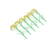 DIYEAH 6 Pièces Modèle de Plante Agricole Réaliste en Plastique pour Décor de Train Miniature, Haute Simulation et Solide pour Projet Scolaire ou Maquette Ferroviaire