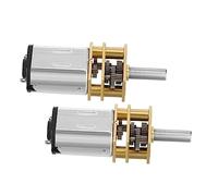 DIYEAH 6 Pièces Moteur RéDucteur ÉLectrique En MéTal Avec Engrenages De Haute Qualité Pour - Micro-Moteur À Vis Sans Fin 3.60 X 3.60 X 1.20 Cm LéGer Et Durable