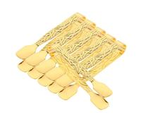 DIYEAH 6 Pièces Pince à Charbon Vintage Fer pour Brûleur Aromatique Lot de Pinces Solides pour Manipulation Sécurisée de Charbon Accessoires de Brûleur Bakhoor pour Salon de Thé et Yoga