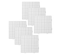 DIYEAH 6 Pièces Planche à Gabarits de Perles Picots Puzzles Plastique Kit de Plateaux pour Perles à Repasser Planches Art pour Projets Créatifs Garçon Fille