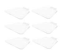 DIYEAH 6 Pièces Protection Oculaire pour Meuleuse à Banc Bouclier Antiprojections Transparent Accessoires de Remplacement Ergonomiques Résistants Chaleur pour Outils Électriques