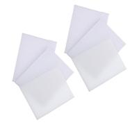 DIYEAH 6 Pièces Recharge de Tampon de Peinture Intérieure en Éponge Blanche Résistante pour Finition Professionnelle, Accessoire Peinture pour Travaux Intérieurs et Moulures de Plafond