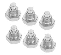 DIYEAH 6 Pièces Remplacement pour Vérins Hydrauliques Fixations pour Équipements de Levage Automobile Optimisation Stabilité Efficacité