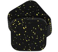 DIYEAH 6 Pièces Tapis Amortisseur en Caoutchouc Antidérapant pour Tapis Roulant de Marche, Coussinets D'amortissement des Vibrations Mécaniques, Grosse Surface de Protection au Sol