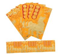 DIYEAH 60 Pièces Envelopes Year Of The Horse Lunar Year Money Packets For Spring Festival Family Blessings Vibrant Colors Practical Gift