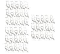 DIYEAH 60 pièces Pinces Métalliques Oiseaux Clips de Bureau Multifonctionnels pour Organisation de Documents Accessoires de Bureau Portables pour Maison et École