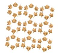 DIYEAH 60pièces Décorations De Coque De Téléphone Breloques Résine Ange Baroque Ornements Pour Cheveux Accessoires Pour Loisirs Créatifs Décorations De Téléphone Portable