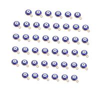 DIYEAH 60Pièces Pendentifs Malin Œil Alliage pour Colliers Bracelets Accessoires DIY Durables Résistants à Décoloration
