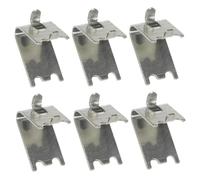 DIYEAH 6pièces Clips Pour Étagères De Réfrigérateur Pour Fixer Les Clayettes De Congélateur Facile à Installer