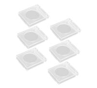 DIYEAH 6pièces Couvercle De Bouton Interrupteur Transparent Lot De Protection Pour Boutons Poussoirs Boîtier Mural Interrupteur Couvercle Transparent