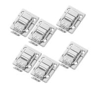 DIYEAH 6pièces Loquet à Bascule Pour Bagage Verrou De Boîte Pour Bijoux Moraillon Pour Valise Loquet Rétro Pour Boîte à Outils Boucle Pour Caisse Emballage