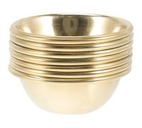 DIYEAH 7 Pièces Bol à Eau Pour Offrandes Tasses De Relaxation Récipient Divin Pour Temple Ou Maison Accessoire Bouddhiste