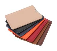 DIYEAH 7pièces Étui Protection Carte Bancaire PU Protège-Cartes Léger Et Réutilisable Pochette pour Cartes Identité Visite Antivol Et Discret