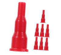 DIYEAH 8 pièces Adaptateur de Recharge Gaz Valve Transfert Rapide Plastique Contrôleur Réservoir Gpl Portable Connecteur Compact pour Bouteilles Propane et Cartouches Small Tank