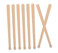 DIYEAH 8 Pièces Baguettes de Batterie Naturel pour Garçon Fille Accessoires de Batterie avec Design Antidérapant pour Électronique Caisse Clair et Pratique de Percussion