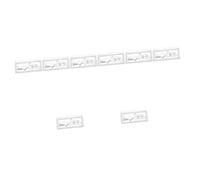DIYEAH 8 Pièces Matrice de Découpe Acier pour Scrapbooking et Cartes Cadre DIY Outil Robuste pour Création Invitations Albums et Décorations Personnalisées