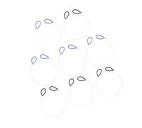 DIYEAH 8 Pièces Outils de Sculpture Argile de Coupeurs de Fil Acier avec Poignée Ergonomique pour Découpe Précise et Modélisation Céramique Studio Salle de Classe Domicile