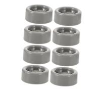 DIYEAH 8 Pièces Roues de Sèche Linge Plastique de Roues à Roulement Accessoires de Sèche Linge Poulies Idler pour Efficacité de Séchage et Bruit