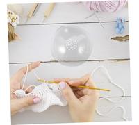 DIYEAH 8 Pièces Silicone Doll Wig Cap Slip Hair Cover For Head Circumference Scalp Protector For Doll Making And Styling