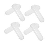 DIYEAH 8 pièces Tube à Eau pour Fleurs Plastique Prolongateur de Fraîcheur Facile à Utiliser pour Bouquets Plantes et Feuillages Décoration Maison et Événement