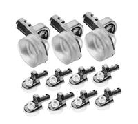 DIYEAH 80 pièces Taquets Étagère avec Ventouse de Zinc Support Robuste et Antidérapant pour Cuisine Bibliothèque et Meubles Fixation Durable et Sécurisée