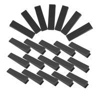 DIYEAH 98 Pièces Niveleur coin de de carreau dispositif de nivellement de carrelage coin espaceurs de carreaux ajustement des carreaux de paroi outils pour carrelage Plastique Noir