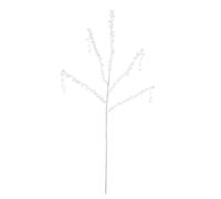 DIYEAH à sapin de Noël en cristal, tige pendante perlée transparente | Branches de fleurs en cristal pour couronnes, guirlandes, vases et compositions , loisirs créatifs, sapin de Noël
