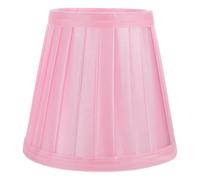 DIYEAH Abat-jour en Tissu Moderne et Délicat pour Lampe E27, Accessoire Protecteur pour Ampoule, Adapté pour Salon et Hôtel, Matériau en Tissu et Métal