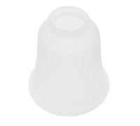 DIYEAH Abat-Jour en Verre Dépoli de Cloche Blanc Abat-Jour Globe Vintage Compatible Ventilateur de Plafond Plafonnier Abat-Jour en Verre pour Applique Murale Éclairage Doux Salon