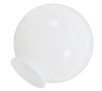 DIYEAH Abat-jour Ventilateur Sphérique de Blanc pour en Plafond Globe Verre Facile à Entretenir et Réduisant L'éblouissement, pour Salle à Manger et Salon