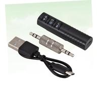 DIYEAH Adaptateur Audio Aux avec Clip Mini Récepteur Émetteur sans Fil Kit Main Voiture Compatible Appareils