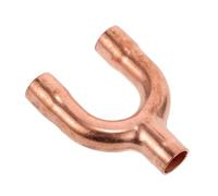 DIYEAH Adaptateur Cuivre Y Pouce pour Climatisation Hvac Raccord de Soudure Voies Compatible avec Tuyaux Réfrigérants Connecteur Robuste pour Systèmes de Réfrigération