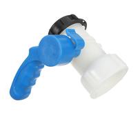 DIYEAH Adaptateur de Commutation pour Bac Ibc Vanne Dn40 Pe 1000 L Interface 62mm, Contrôle Manuel pour Réservoirs de Stockage de Liquide et Sortie de Couleur Aléatoire