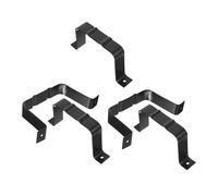 DIYEAH Adaptateur de Descente Pluviale Aluminium Connecteur de Gouttière Lot Fixations Compatible Systèmes Résidentiels et Industriels Améliore Écoulement et Protège les