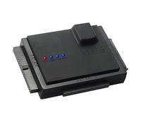 DIYEAH Adaptateur de Disque Dur Externe USB pour SSD et Lecteur CD Facile à Utiliser avec Indicateur LED et Alimentation Supplémentaire Compatible avec Disques