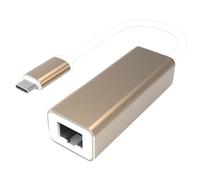 DIYEAH Adaptateur Ethernet Connecteur Type-c USB-c Haute Performance Puce Principale en Abs Robuste Interface Gigabit Couleur Aléatoire Compatible Ordinateurs Portables et Téléphones