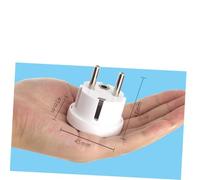 DIYEAH Adaptateur Prise Européenne avec Terre Convertisseur de Voyage et Compact pour Voyage et Usage Professionnel