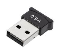 DIYEAH Adaptateur USB 2.0 5.0 pour Pc Récepteur-Émetteur Double Mode Compatible Souris et Claviers Consommation Noir