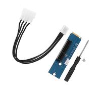 DIYEAH Adaptateur vers Pci-e Convertisseur Ngff Pcie Accessoire pour Ordinateur avec Fixation Ajustables